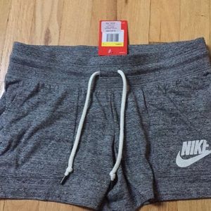 Nike grey sweat shorts